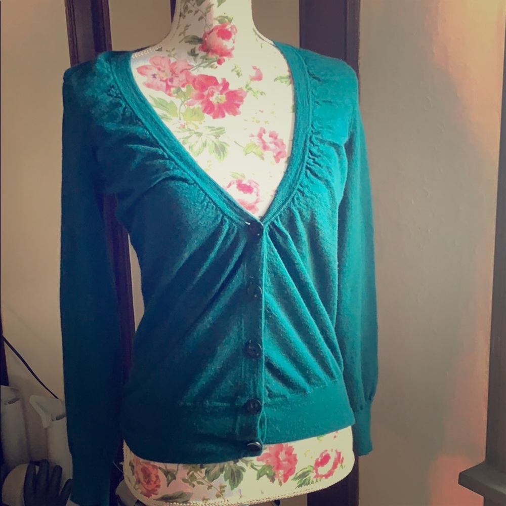 Unique blue Everyday cardigan